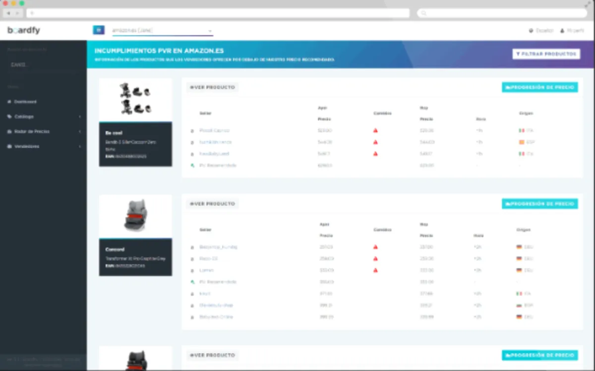 Interface Boardfy: image, ergonomie, alternatives Interface Boardfy: image, ergonomie, alternatives
