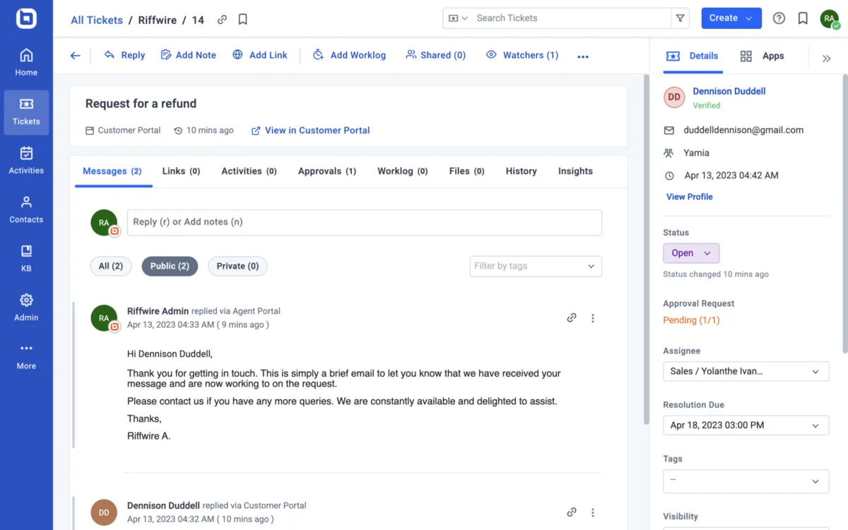 Interface BoldDesk: image, ergonomie, alternatives
