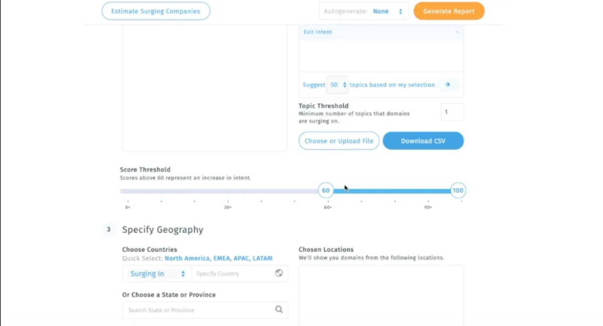 Interface Bombora: fonctionnalités, prix, alternatives