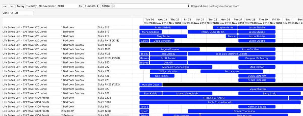 Interface Booking Automation: image, ergonomie, alternatives