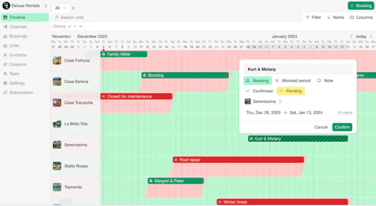 Notre avis sur Bookingmood : un logiciel de planning à découvrir