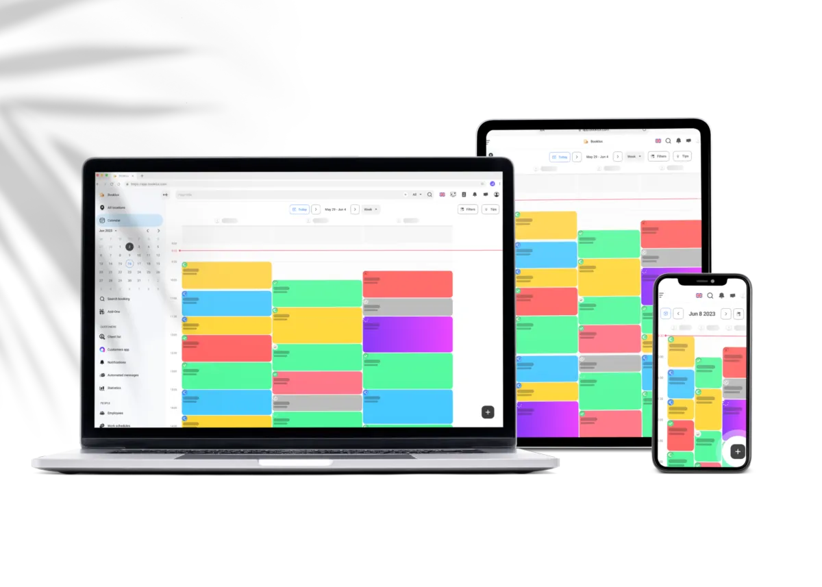 Interface Booklux: fonctionnalités, prix, alternatives