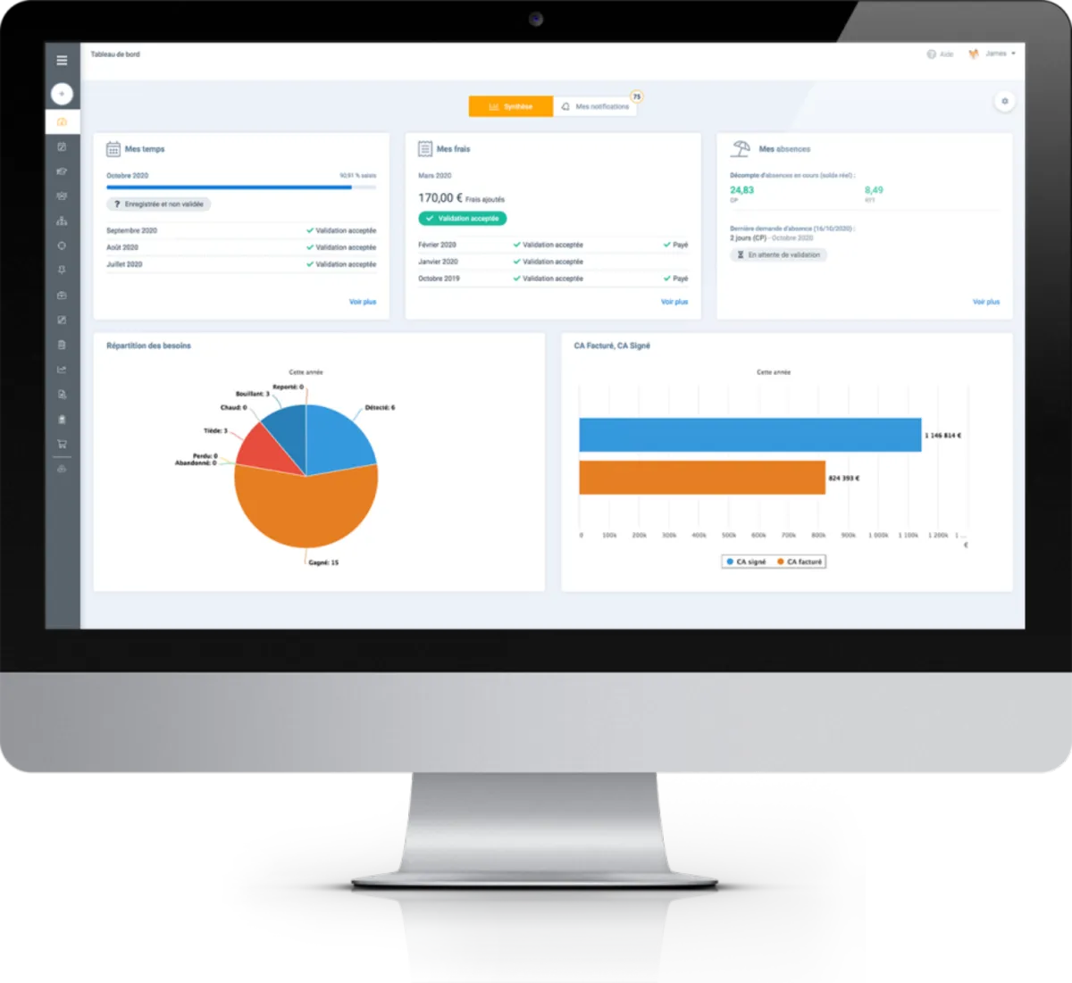 BoondManager: avis sur le logiciel ERP: fonctionnalités, avantages, inconvénients et tarifs