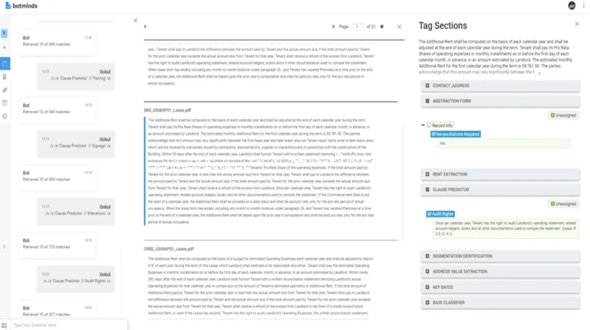Interface Botminds: image, ergonomie, alternatives Interface Botminds: image, ergonomie, alternatives
