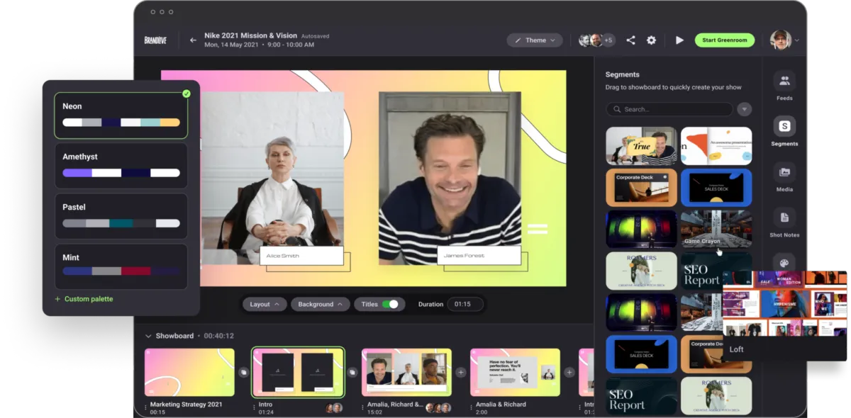 Notre avis sur Brandlive : un logiciel de réunion à découvrir