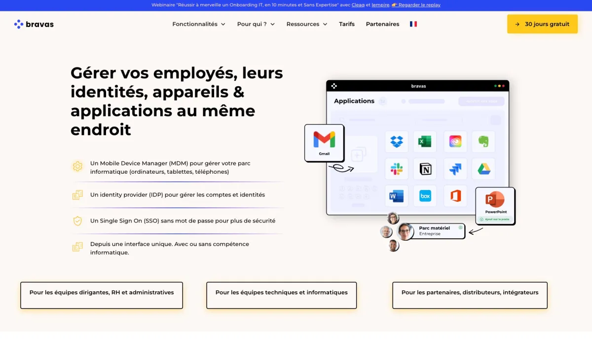 Interface Bravas : fonctionnalités, prix, alternatives