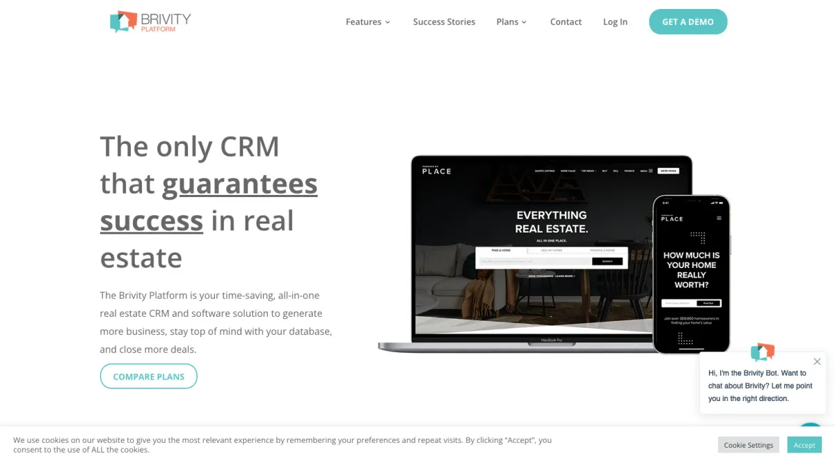 Interface Brivity CRM : fonctionnalités, prix, alternatives