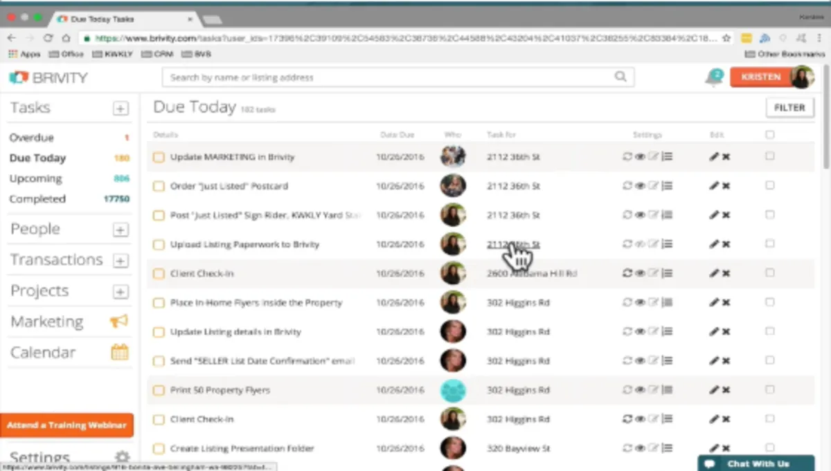 Notre avis sur Brivity CRM : un logiciel de sales analytics (analyse des ventes) à découvrir