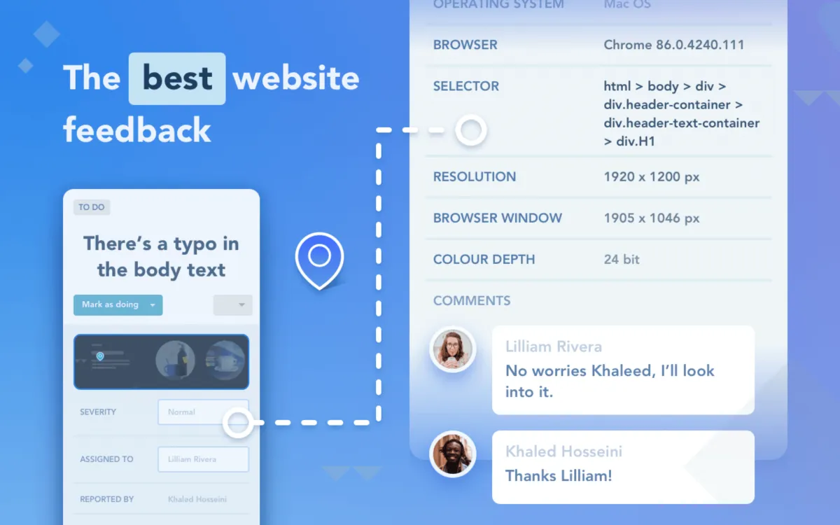 Interface Bugherd: fonctionnalités, prix, alternatives Interface Bugherd: fonctionnalités, prix, alternatives