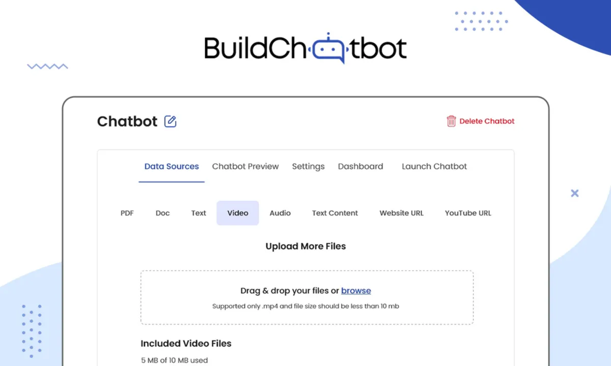 Interface Build Chatbot: fonctionnalités, prix, alternatives Interface Build Chatbot: fonctionnalités, prix, alternatives