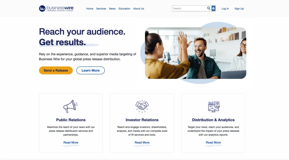 Interface Business Wire : fonctionnalités, prix, alternatives