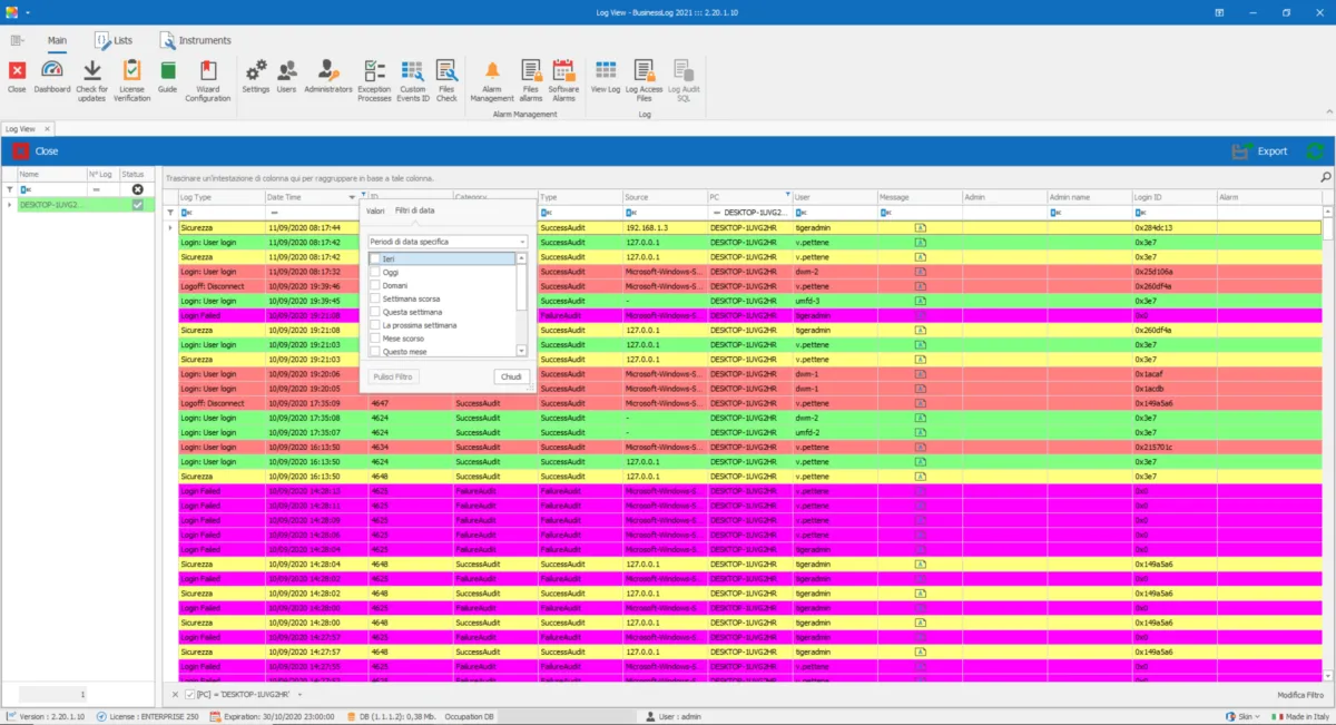BusinessLOG: avis sur le logiciel de gestion des logs (journaux): fonctionnalités, avantages, inconvénients et tarifs BusinessLOG: avis sur le logiciel de gestion des logs (journaux): fonctionnalités, avantages, inconvénients et tarifs