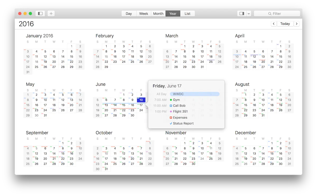 Notre avis sur BusyCal : un logiciel de calendrier / agenda à découvrir