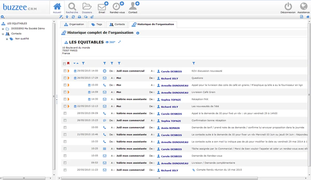 Buzzee: avis sur le logiciel CRM pour les associations: fonctionnalités, avantages, inconvénients et tarifs Buzzee: avis sur le logiciel CRM pour les associations: fonctionnalités, avantages, inconvénients et tarifs