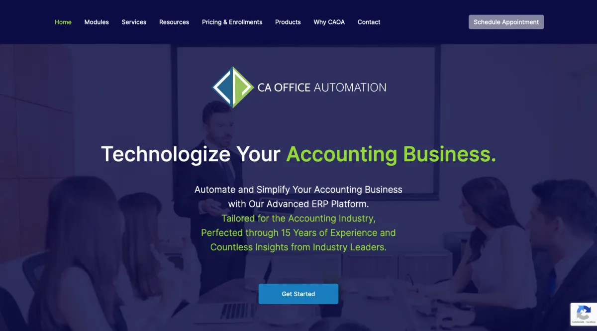 Interface CA Office Automation : image, ergonomie, alternatives