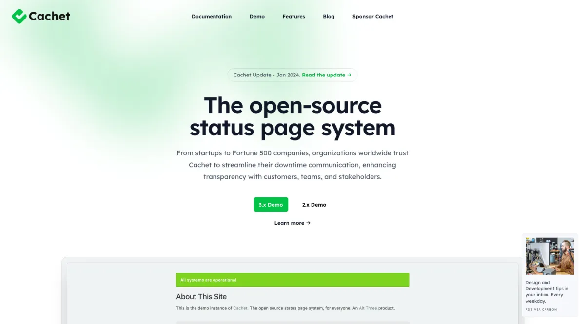 Interface Cachet : fonctionnalités, prix, alternatives