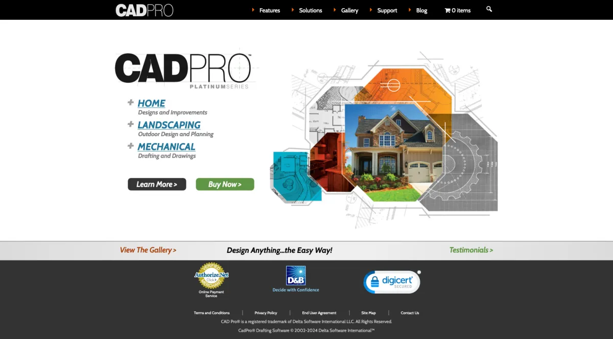 Interface CAD Pro : image, ergonomie, alternatives
