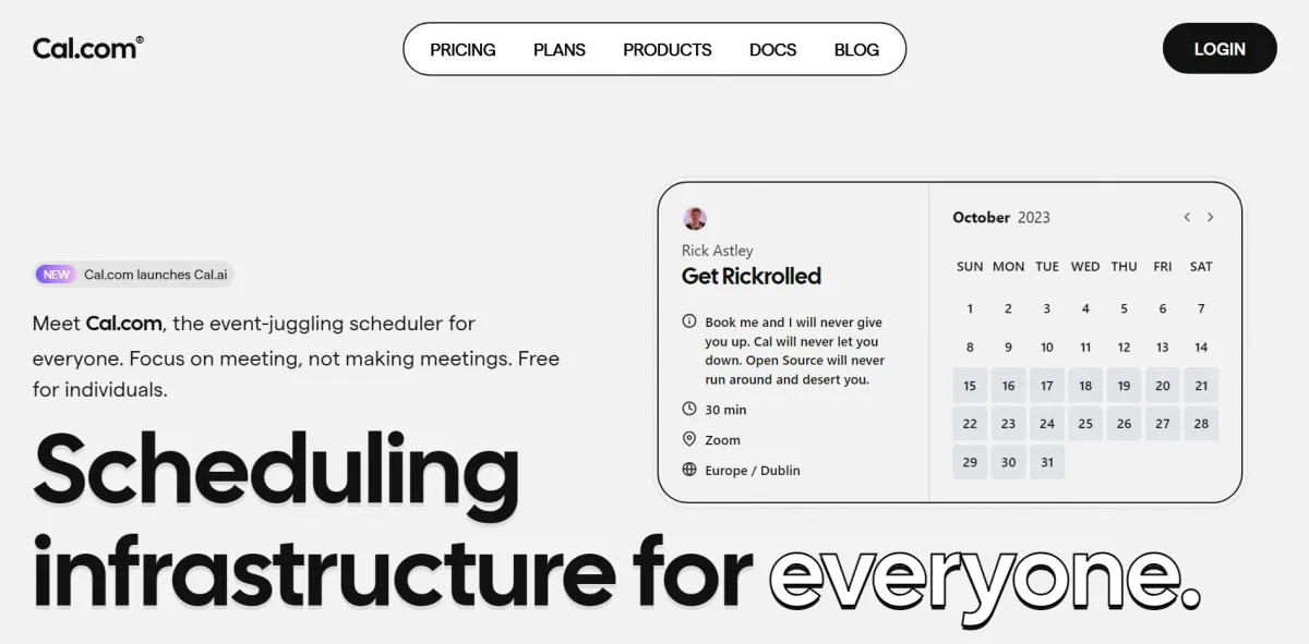 Notre avis sur Cal : un logiciel de planning à découvrir