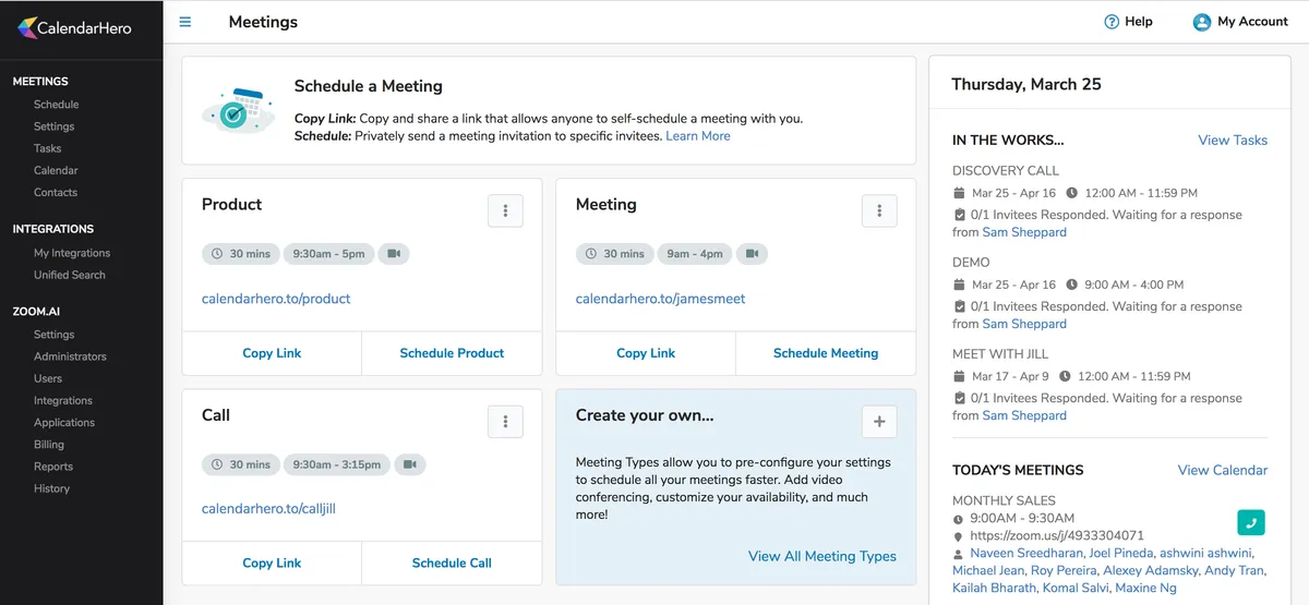 CalendarHero est un logiciel de calendrier / agenda populaire qui existe en version gratuite ou payante (à partir de 8 €) CalendarHero est un logiciel de calendrier / agenda populaire qui existe en version gratuite ou payante (à partir de 8 €)