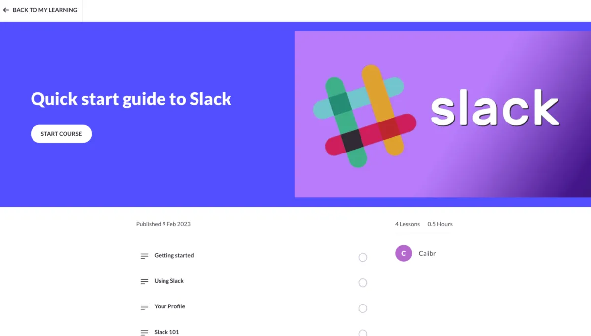 Interface Calibr: fonctionnalités, prix, alternatives