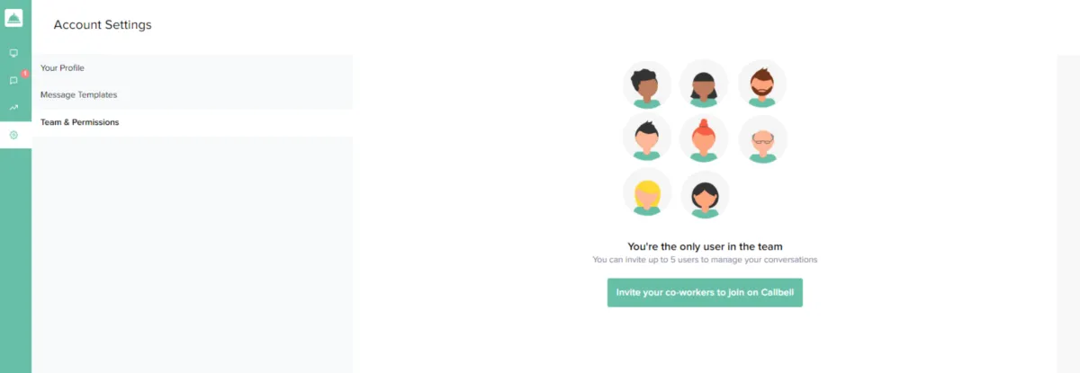 Interface Callbell: fonctionnalités, prix, alternatives