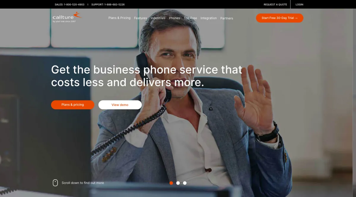 Interface Callture Connect : fonctionnalités, prix, alternatives