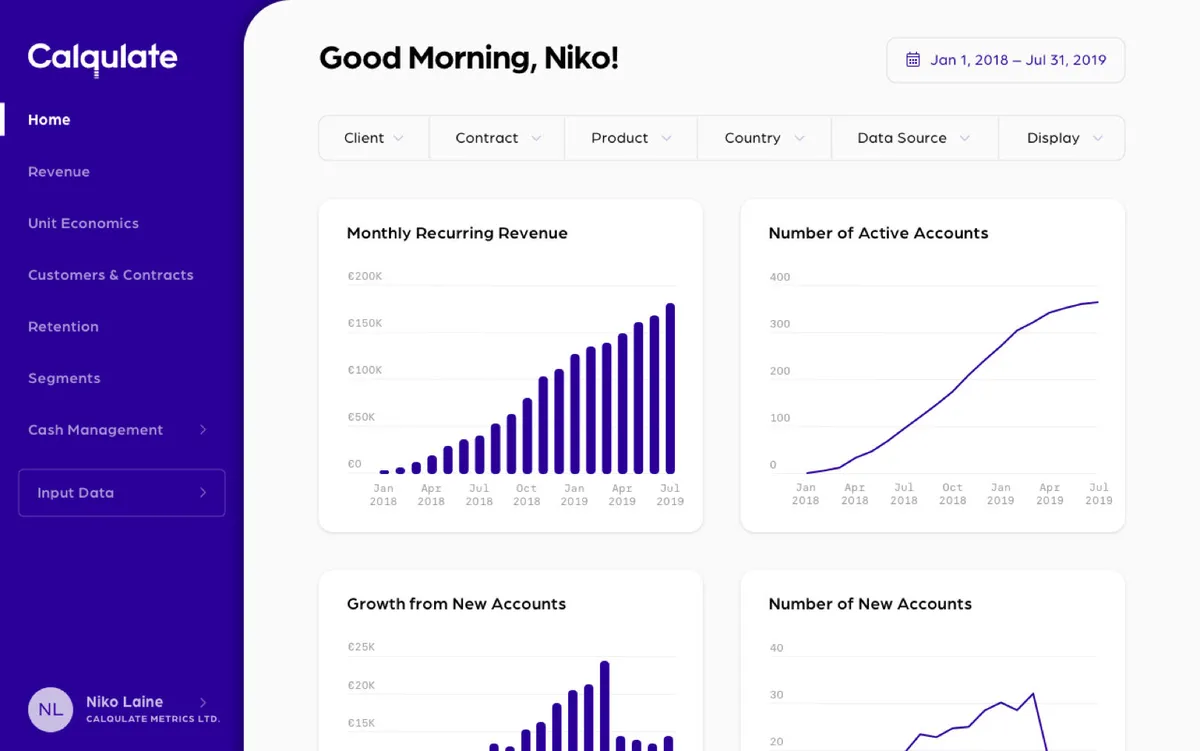 Comparez les fonctionnalités, avis utilisateurs et prix de nombreux logiciels de reporting financier comme Calqulate, Substly, Zuora Insights, Sublytics … 