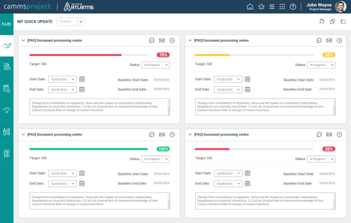 Notre avis sur Cammsproject : un logiciel de gestion de projet à découvrir