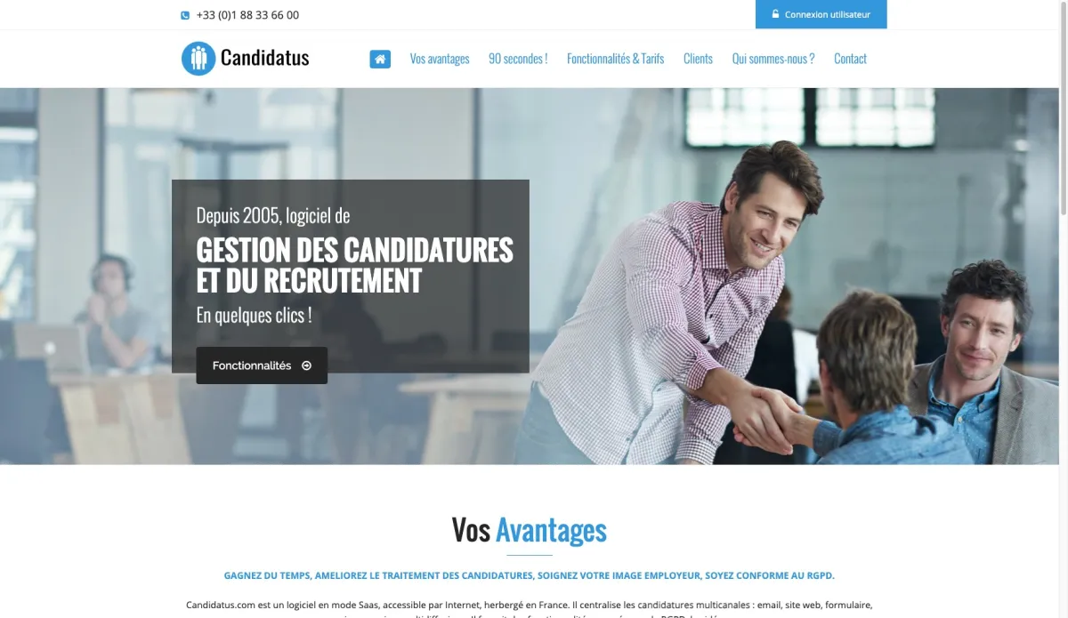 Interface Candidatus : fonctionnalités, prix, alternatives