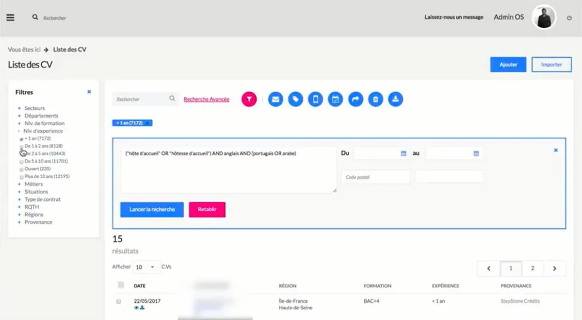Notre avis sur Candidesk : un logiciel ATS (applicant tracking system / suivi des candidatures) à découvrir
