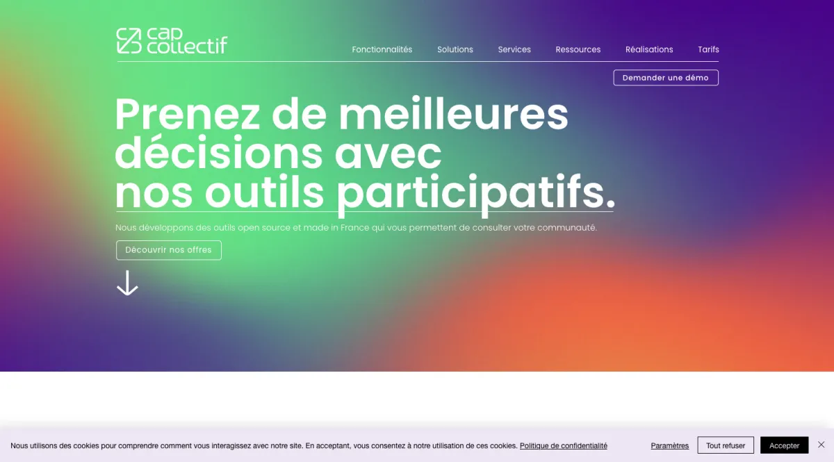 Notre avis sur Cap Collectif : un logiciel CMS à découvrir