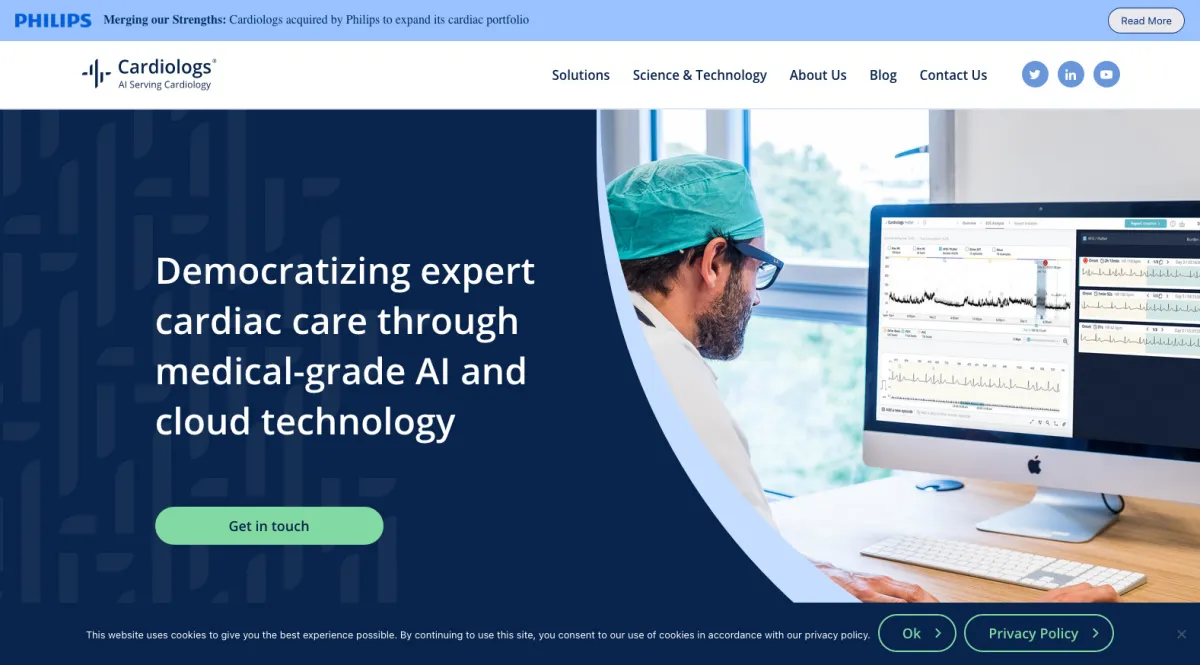 Interface Cardiologs : fonctionnalités, prix, alternatives