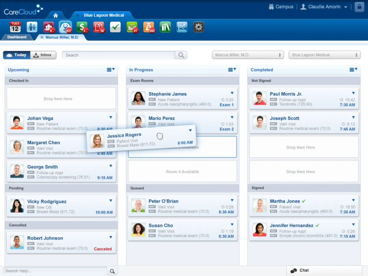Comparez les fonctionnalités, avis utilisateurs et prix de nombreux logiciels pour la santé comme CareCloud, Cirrus, Meditech Expanse, Blueehr … Comparez les fonctionnalités, avis utilisateurs et prix de nombreux logiciels pour la santé comme CareCloud, Cirrus, Meditech Expanse, Blueehr …