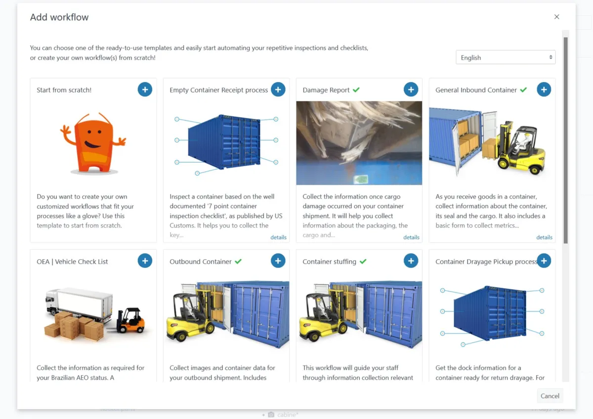 Interface CargoSnap: image, ergonomie, alternatives Interface CargoSnap: image, ergonomie, alternatives