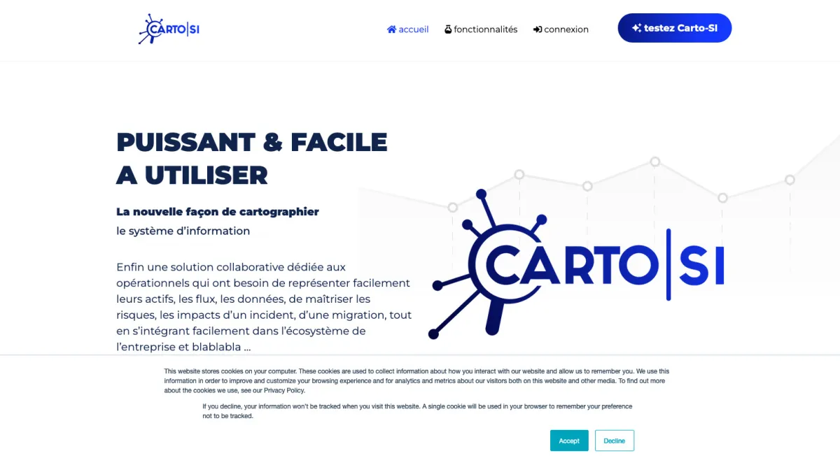 Interface Carto-SI : fonctionnalités, prix, alternatives