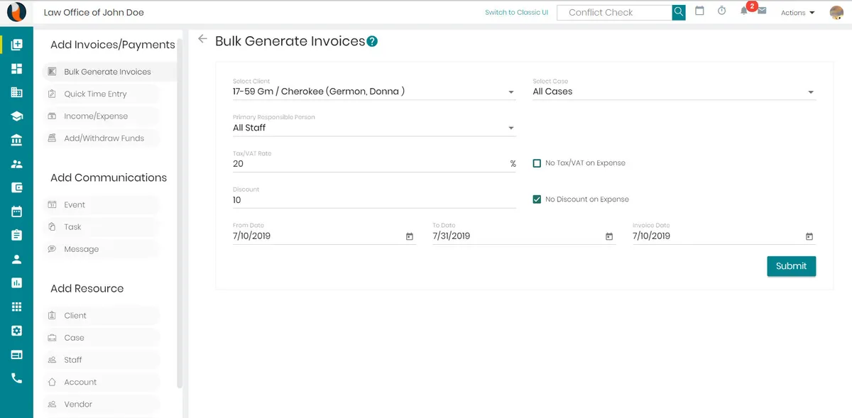 Interface CaseFox: fonctionnalités, prix, alternatives Interface CaseFox: fonctionnalités, prix, alternatives