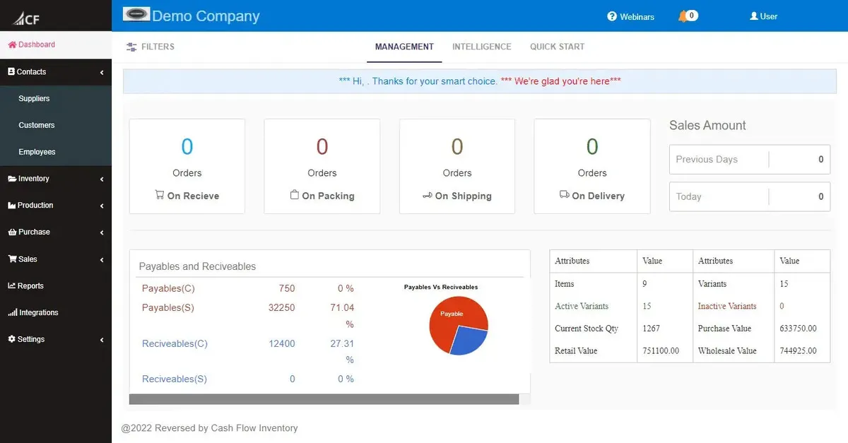 Notre avis sur Cash Flow Inventory : un logiciel de gestion des stocks et de l'inventaire à découvrir