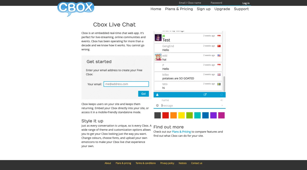 Interface Cbox : fonctionnalités, prix, alternatives