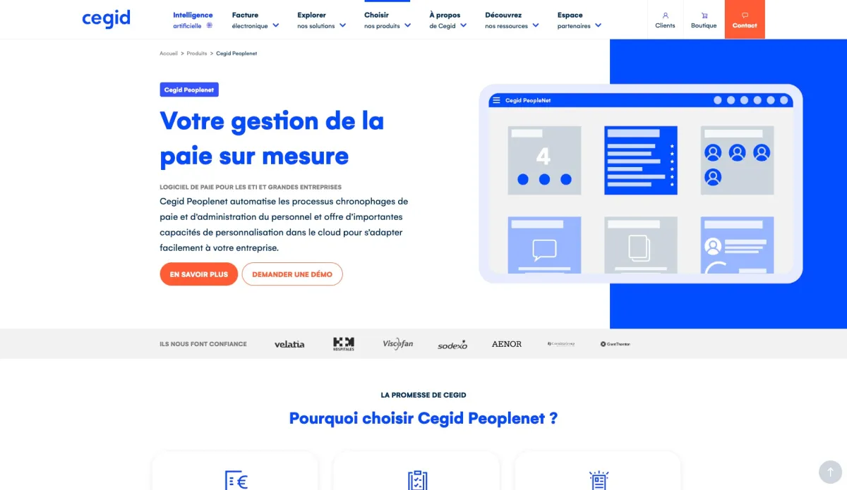Notre avis sur Cegid Peoplenet : un logiciel de paie à découvrir