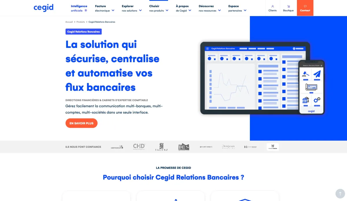 Notre avis sur Cegid Relations Bancaires : un logiciel pour services financiers (banque / assurance) à découvrir