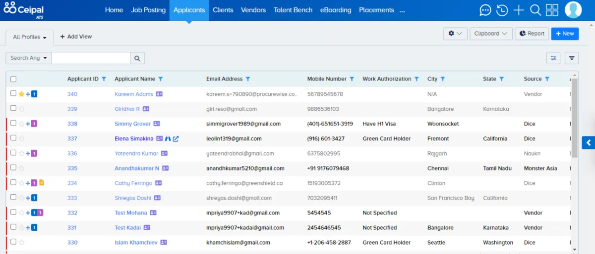 Notre avis sur CEIPAL ATS : un logiciel RH (gestion des ressources humaines) à découvrir