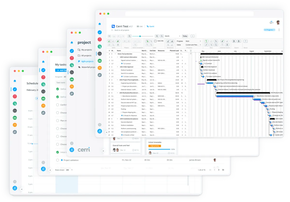 Interface Cerri Enterprise Apps: fonctionnalités, prix, alternatives