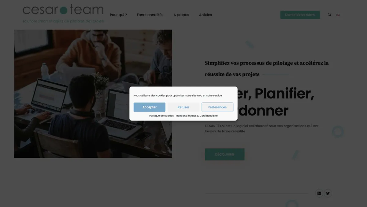 Notre avis sur Cesar Team : un logiciel ERP à découvrir