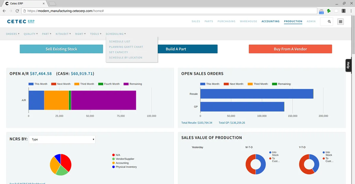 Notre avis sur Cetec ERP : un logiciel ERP à découvrir