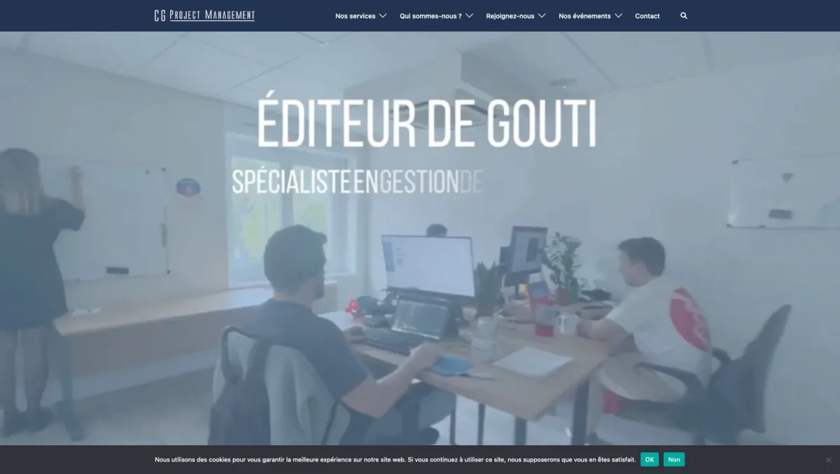 Interface CG PROJECT MANAGEMENT : fonctionnalités, prix, alternatives