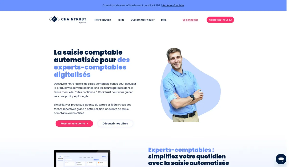 Interface Chaintrust : fonctionnalités, prix, alternatives