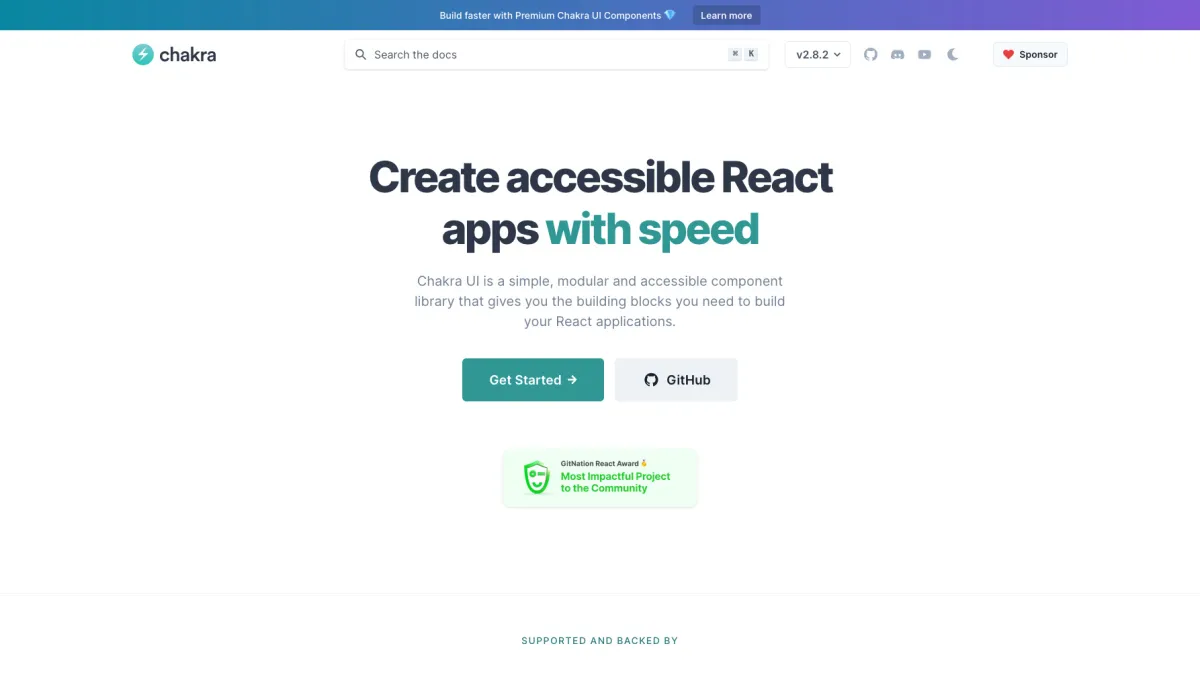 Chakra UI: avis sur le logiciel de création de site web (website builder): fonctionnalités, avantages, inconvénients et tarifs