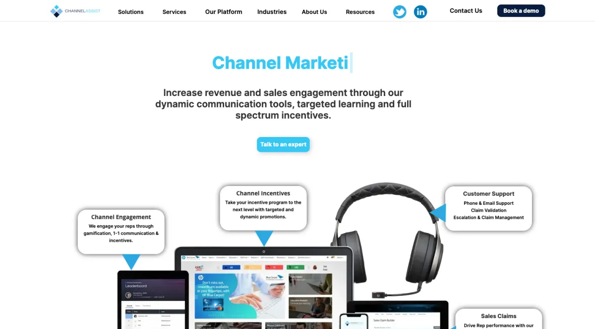 Interface Channelassist : fonctionnalités, prix, alternatives Interface Channelassist : fonctionnalités, prix, alternatives