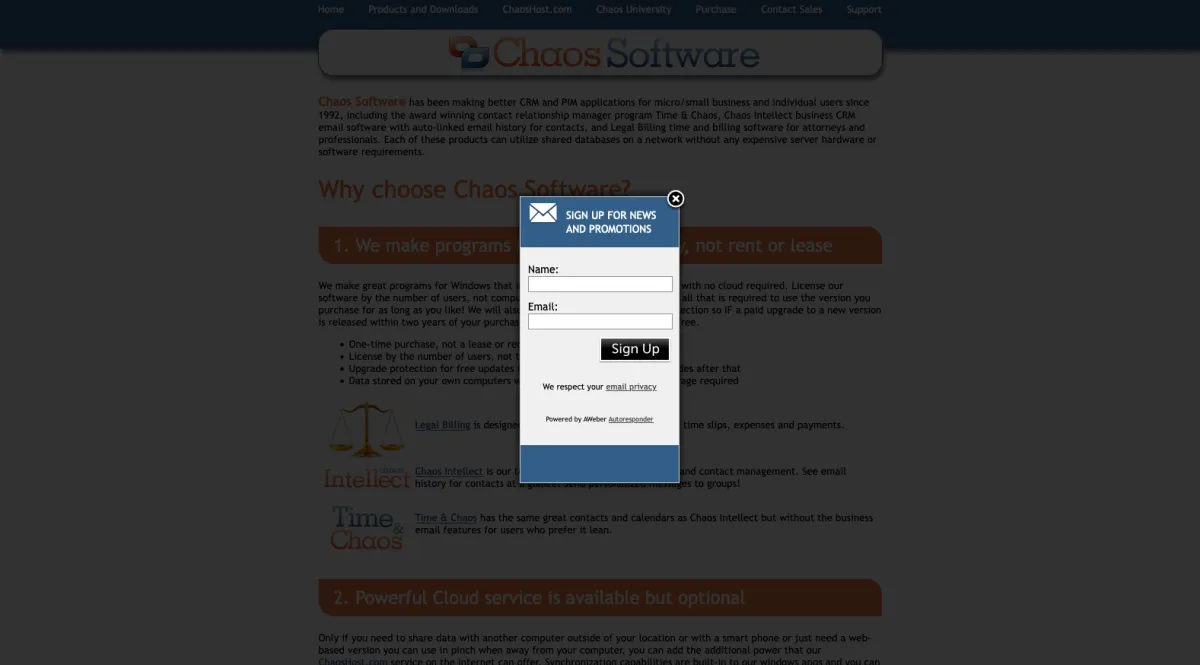Chaos Intellect: avis sur le logiciel CRM: fonctionnalités, avantages, inconvénients et tarifs