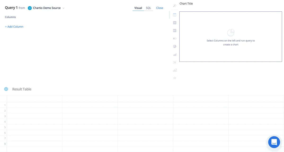 Interface Chartio: image, ergonomie, alternatives Interface Chartio: image, ergonomie, alternatives